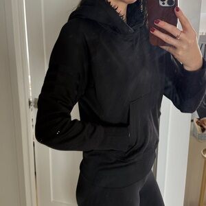 Y-3 Black Cowl Neck Sweater